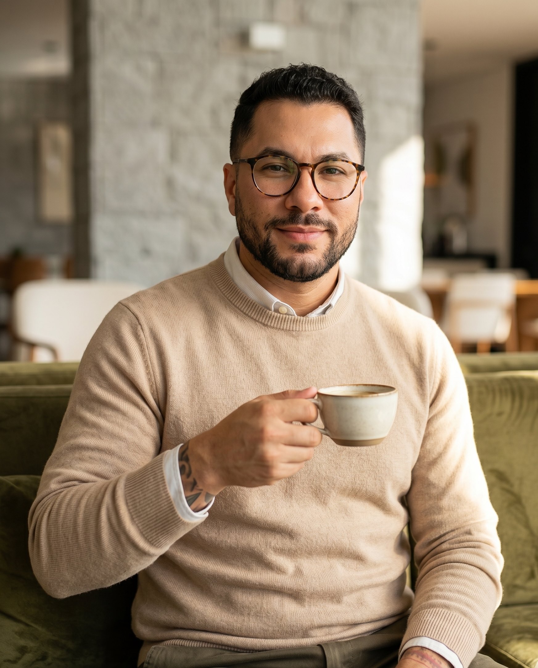 Dr. Milton Neto em imagem lifestyle institucional